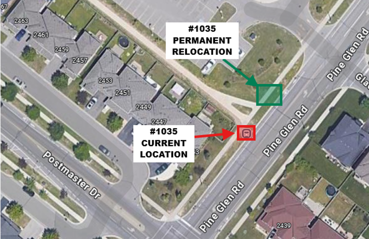 Bus stop location 1035