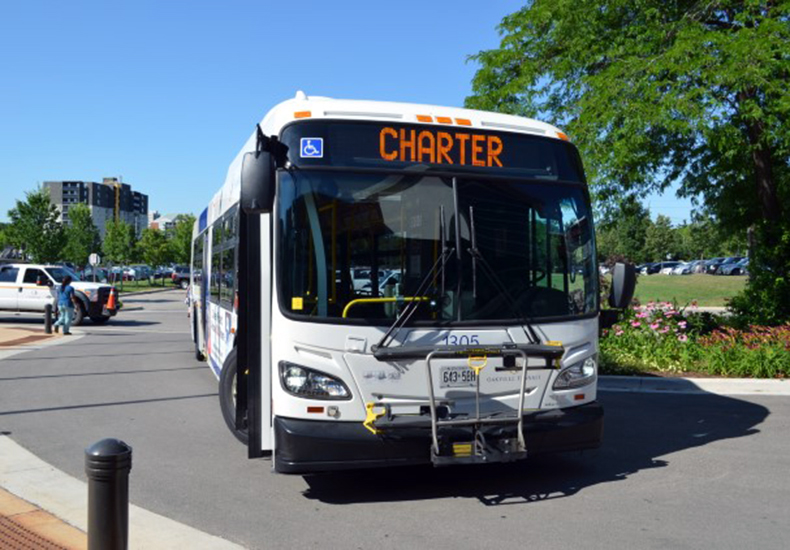 Charter bus